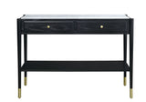 Atalia Contemporary Sofa Table Marble • Black 83228-ACME