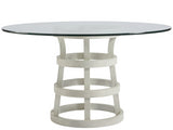 Universal Furniture Coastal Living Round Glass Table 54" 833656A-UNIVERSAL