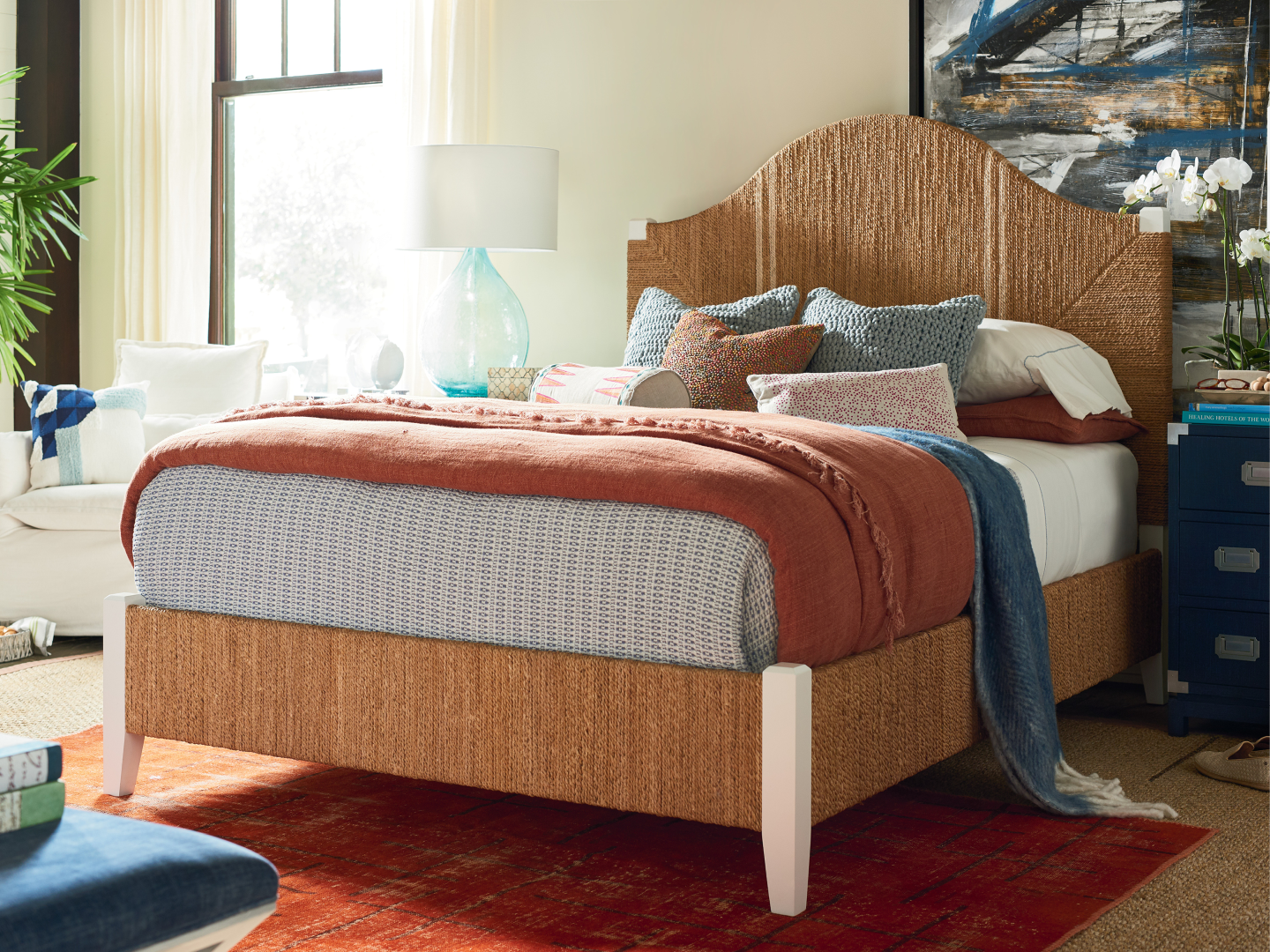 Universal Furniture Escape Coastal Living Seabrook Bed - Thumbnail 2