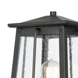 Kirkdale 17'' High 2-Light Outdoor Post Light - Matte Black