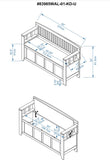 CYNTHIA STORAGE BENCH