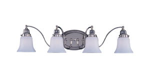 4-Light Polished Nickel Magnolia Sconce