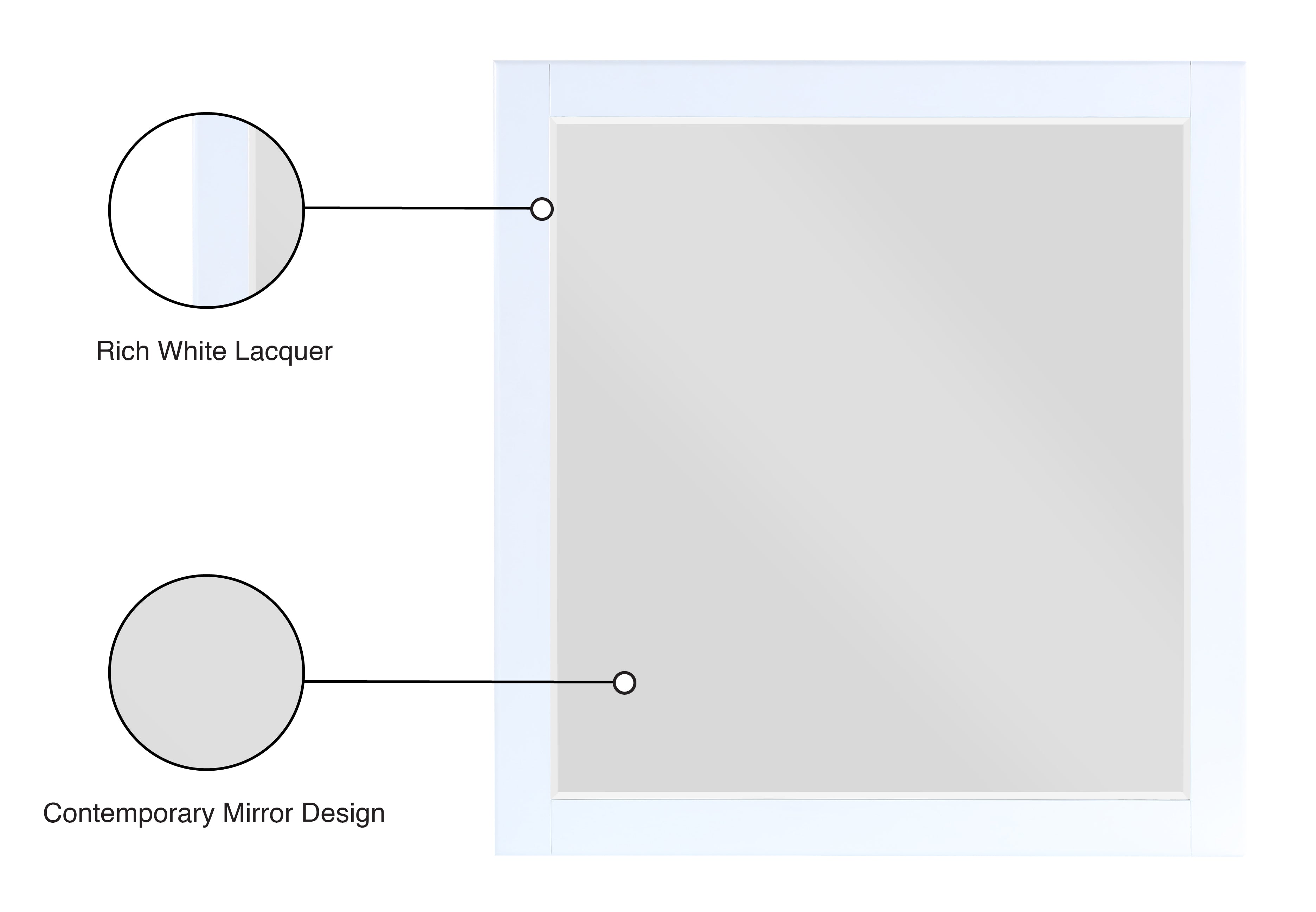Meridian Furniture Zayne Mirror - Thumbnail 4