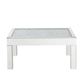 Noralie Glam Coffee Table Mirrored & Faux Diamonds 84705-ACME