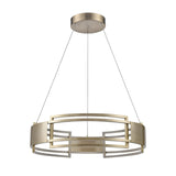 Fashionista 24'' Wide LED Pendant - Bronze