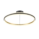 Light Ring 33'' Wide LED Pendant - Matte Black