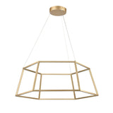 Minimalist 23.25'' Wide LED Pendant - Soft Gold