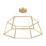 Minimalist 23.25'' Wide LED Pendant - Soft Gold