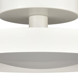 Nancy 13.75'' Wide LED Semi Flush Mount - Matte White