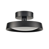 Nancy 11.75'' Wide LED Semi Flush Mount - Matte Black