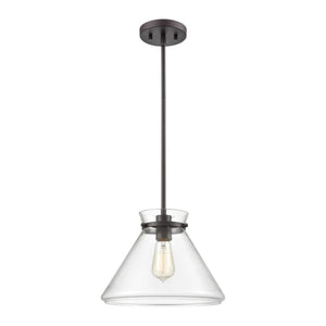 Mickley 12'' Wide 1-Light Mini Pendant - Oil Rubbed Bronze