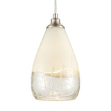 Sugarcoat 6'' Wide 1-Light Mini Pendant - Satin Nickel