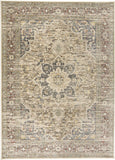 Grayson Bakhtiari Style Kilim Rug, Beige/Natural Tan, 7ft - 10in x 16in Area Rug