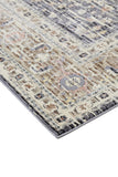 Grayson Gabbeh Style Kilim Rug, Asphalt Gray/Tan, 7ft - 10in x 16in Area Rug