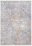 Cecily 3573F Machine Made Distressed Viscose / Polyester Rug