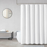 Metro Modern/Contemporary 100% Polyester Shower Curtain