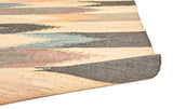 Savona Ii Pastel Navajo Bohemian Rug, Orange/Turquoise/Gray, 9ft x 12ft Area Rug