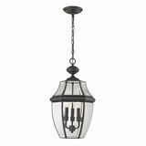 Ashford 12'' Wide 3-Light Outdoor Pendant - Oil Rubbed Bronze