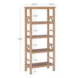 Titian Driftwood Bookcase