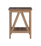 Titian Driftwood End Table