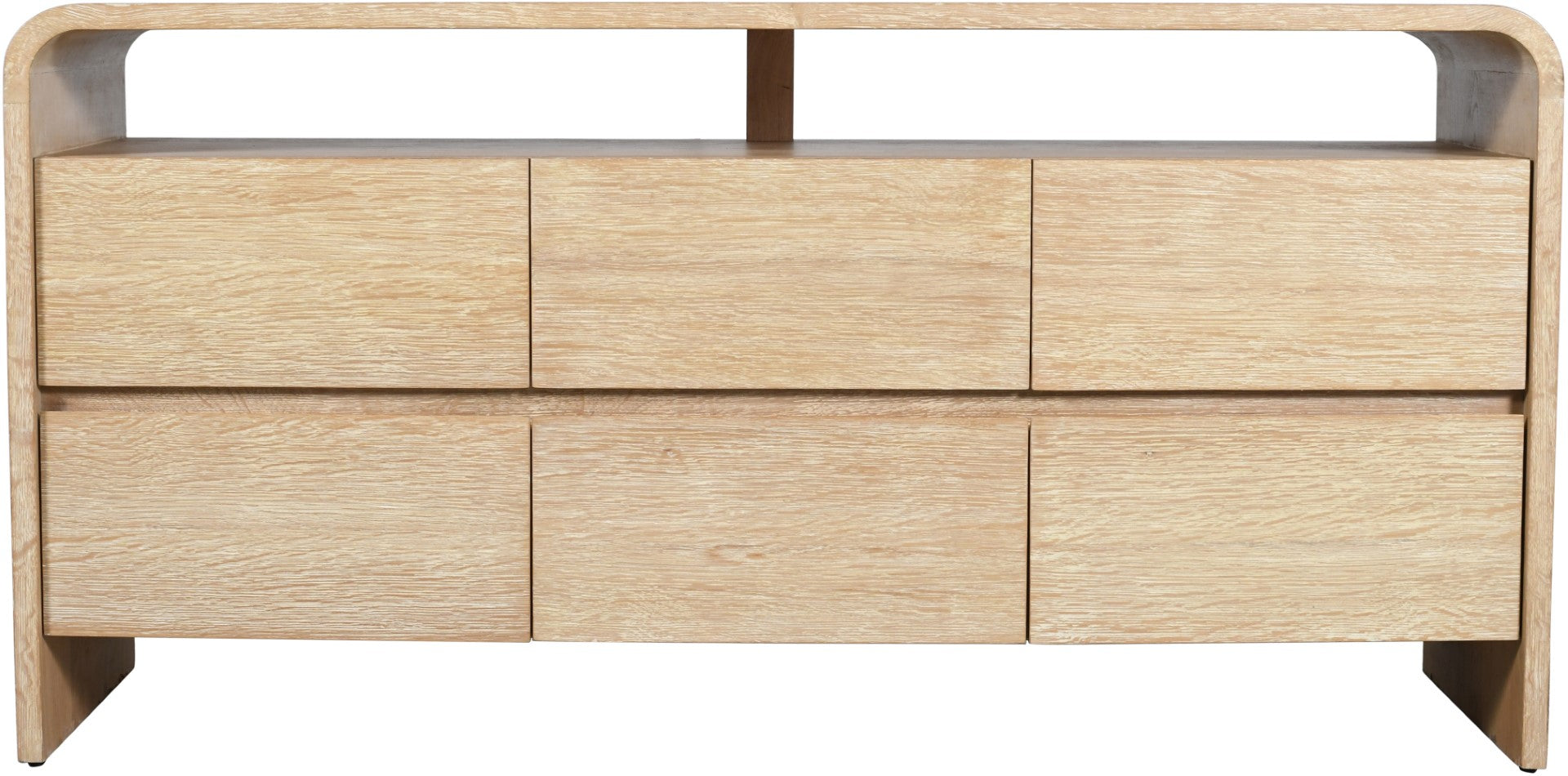 Cresthill Oak Wood Mid-Century Dresser - Thumbnail 3