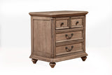 Melbourne 2 Drawer Nightstand, French Truffle