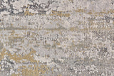 Cadiz Gradient Luster Rug, Ivory/Gray/Gold, 9ft-9in x 13ft-2in Area Rug