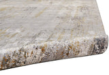 Cadiz Gradient Luster Rug, Ivory/Gray/Gold, 9ft-9in x 13ft-2in Area Rug