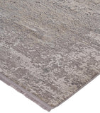 Cadiz Gradient Luster Rug, Silver Gray, 9ft - 9in x 13ft - 2in Area Rug