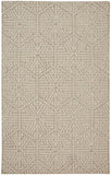 Rhett Geometric Ornamental Rug, Wheat Beige/Ivory, 8ft x 10ft Area Rug