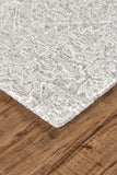 Rhett Geometric Floral Medallion Rug, Light Gray/Ivory, 9ft x 12ft Area Rug