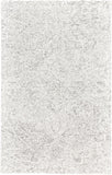 Rhett Geometric Floral Medallion Rug, Light Gray/Ivory, 9ft x 12ft Area Rug