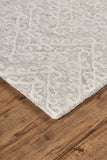 Rhett Diamond Chevron Rug, Light Gray/Ivory, 8ft x 10ft Area Rug