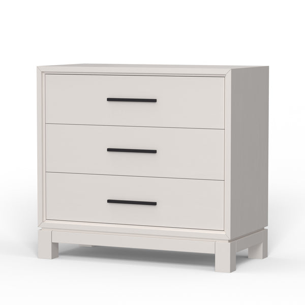 Nova Small Chest in Chic Chalk White - Fully Assembled Mahogany with Felt Lined Drawer & Glides