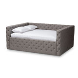 Anabella Modern Contemporary Fabric Upholstered Queen Size Daybed