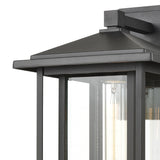 Solitude 17'' High 1-Light Outdoor Sconce - Matte Black