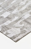 Dryden Contemporary Abstract Rug, Silvery Gray, 9ft - 6in x 13ft - 6in Area Rug