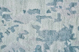 Dryden Contemporary Abstract Area Rug, Gray Mist/Teal Green, 9ft-6in x 13ft-6in