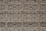 Colton Modern Mid-century Tribal Rug, Brown/Charcoal Gray, 5ft x 7ft Area Rug