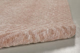 Colton Modern Art Deco Rug, Blush Pink/Champagne, 9ft-6in x 13ft-6in Area Rug