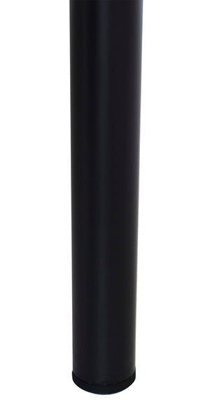 Atticus Boucle Fabric / Steel / Engineered Wood / Foam Mid Century Black Powder Coated Metal Dining Chair - 18.5" W x 20" D x 32" H