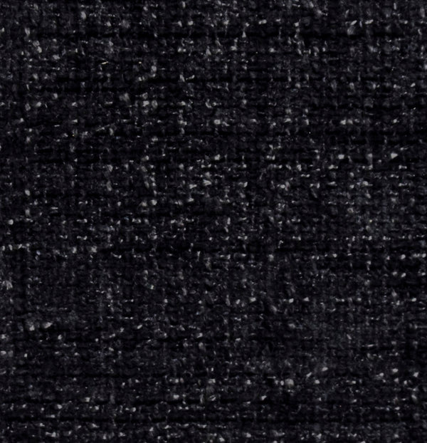 Atticus Boucle Fabric / Steel / Engineered Wood / Foam Mid Century Black Powder Coated Metal Dining Chair - 18.5" W x 20" D x 32" H