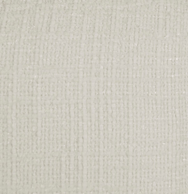 Atticus Boucle Fabric / Steel / Engineered Wood / Foam Mid Century White Powder Coated Metal Dining Chair - 18.5" W x 20" D x 32" H