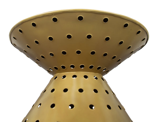 Zuo Modern Electron Iron Modern Commercial Grade Coffee Table Gold Iron