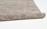 Caldwell Vintage Space Dyed Wool Rug, Latte Tan/Gray, 9ft x 12ft Area Rug
