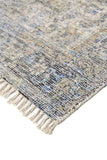 Caldwell Vintage Space Dyed Wool Rug, Blue/Light Gray, 9ft x 12ft Area Rug