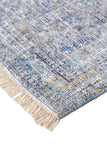 Caldwell Vintage Space Dyed Wool Rug, Classic Blue/Beige, 9ft x 12ft Area Rug