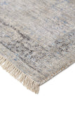 Caldwell Vintage Space Dyed Wool Rug, Warm Gray/Blue, 9ft x 12ft Area Rug