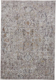 Armant 3911F Machine Made Distressed Polyester / Shrink Polyester Rug
