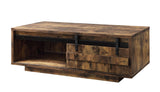 Bellarosa Farmhouse Coffee Table Rustic Oak (Hazelnut Distress Wood) 88040-ACME